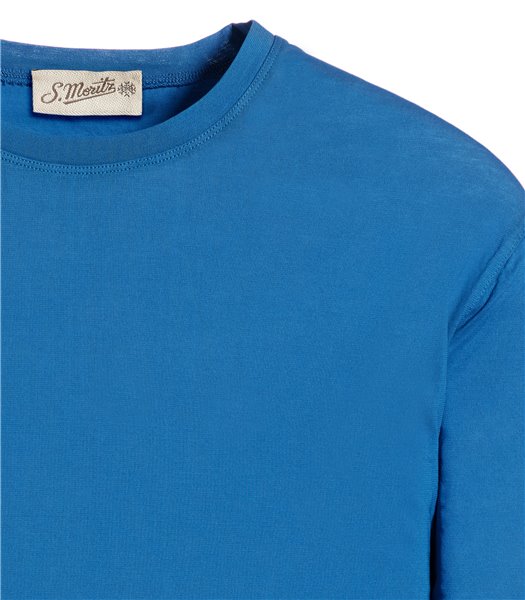 t-shirt-azzurro-manica-corta-jersey-crepe