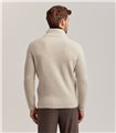 FULLZIP WOOL CASHMERE - IVORY